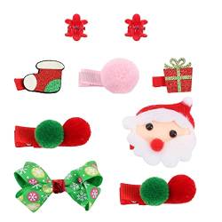 FRCOLOR 1 Weihnachtshaar-accessoires-set Weihnachten Weihnachtsbaum Haarnadeln Mädchen Santa Haarspange Weihnachtsbaum Socken Haarspange Geschenk Kunststoff Niedlich Pferdeschwanz Kind von FRCOLOR