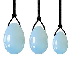 16 Arten Yoni-Ei Natürliche Jade-Eier Kegel-Übung Frauen Training Anziehende Massage Kristallkugel, Jade-Eier PINGJIUYIN(Color:Opal Eggs) von FUFIZU