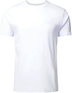 FULL TIME SPORTS Herren T-Shirt einzeln verpackt S-001-White-L von FULL TIME SPORTS