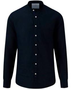 FYNCH-HATTON Leinenhemd Navy XL von FYNCH-HATTON