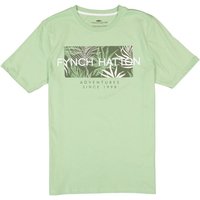 Fynch-Hatton Herren T-Shirt grün Baumwolle von FYNCH-HATTON