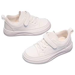 Sneaker Frühling und Sommer Gummisohle rutschfeste Kinder Casual Sportschuhe Schuhe Jungen Atmungsaktiv Leicht Freizeitschuhe Outdoor Sportschuhe Kinder Turnschuhe (White, 29 Little Child) von FaLkin