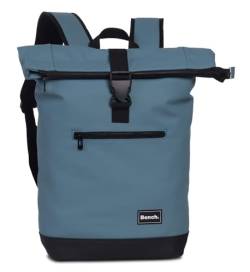 Fabrizio Bench Hydro Roll Top Rucksack Kurierrucksack Daypack Backpack 64175, Farbe:Graublau von Fabrizio