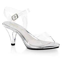 Fabulicious Damen BELLE-308 Offene Sandalen, Transparent (CLR/CLR) von Fabulicious