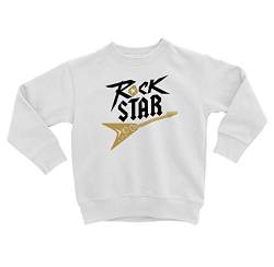 Fabulous Unisex-Sweatshirt für Kinder Rock Star Gitarre Musik Musiker Instrument von Fabulous