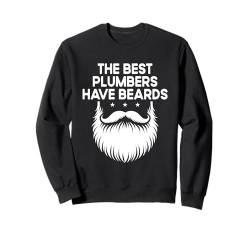 Die besten Klempner haben Bärte Sweatshirt von Facial Hair Beard Lover Gifts