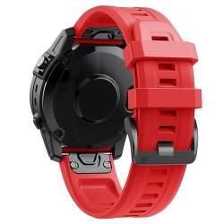 Ersatzarmband Kompatibel mit Garmin Fenix 7S Armband, 20mm Quick-Fit Silikon Ersatzarmband Sportarmband für Garmin Fenix 7S von Factorys