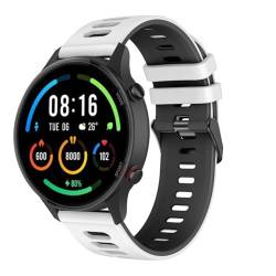 Factorys Armband Kompatibel mit Xiaomi Watch S4 Sport, Verstellbare Sports Weiches Silikon Ersatzband für Xiaomi Watch S4 Sport Smartwatch, 22mm von Factorys