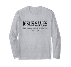 Jesus Freak Lustiger christlicher Glaube Langarmshirt von Faith In God Christian Inc.