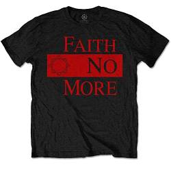 Faith No More Unisex Fnmts01mb03 T-Shirt, Schwarz, L von Faith No More