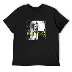 Falco Fun Slogan Mens T-Shirt Mens T-Shirt Black S von Fall