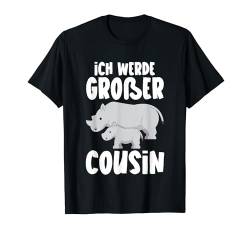 Ich Werde ein Großer cousin Baby cousin Ankündigung 2025 T-Shirt von Familienoutfit zur Bekanntgabe der Schwangerschaft