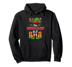 Daughter In Law Elf Christmas Reindeer Colorful Lights Pullover Hoodie von Family Christmas Costume