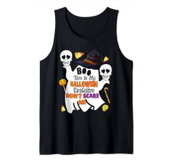 Boo My Halloween Costume Don't Scare Me Horror Boo Ghost Tank Top von Family Lover Halloween Costume