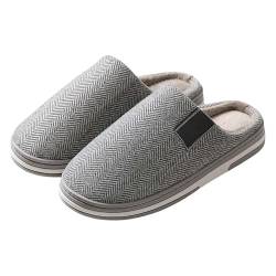 Fannyfuny Winter Hausschuhe Damen Slippers Sockenschuhe Sohle Hausschlappen Schlappen Filzpantoffeln Memory Foam Home Hauspantoffeln Warme Hausschuhe Flauschige Hüttenschuhe von Fannyfuny