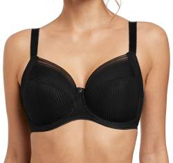 Fantasie Damen Fusion Bügel-BH Full Cup Side Support BH Sand, 32E - Schwarz - von Fantasie