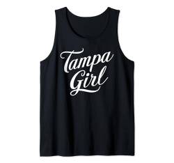 Tampa Girl Florida Retro Süße Miami-Dame 407 Orlando Siesta Tank Top von Fantastic Florida Apaprel