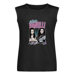 Milli Vanilli Vest Tank T-Shirt Black Unisex Mens Sleeveless Tops Tees M von FaosTEQ