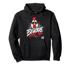 Lustig Huhn Mama Vorsicht Mama Huhn Liebhaber Landwirt Pullover Hoodie von Farm n' Fancy