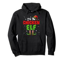 I'm Chicken Elf Christmas Costume Farmer Rancher Owner Kids Pullover Hoodie von Farmer Christmas Costume