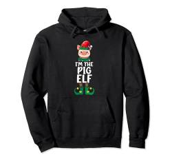 I'm The Pig Elf Christmas Elf Lover Farmer Rancher Owner Pullover Hoodie von Farmer Christmas Costume