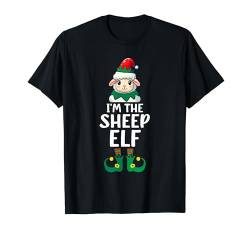 I'm The Sheep Elf Christmas Elf Lover Farmer Rancher Owner T-Shirt von Farmer Christmas Costume