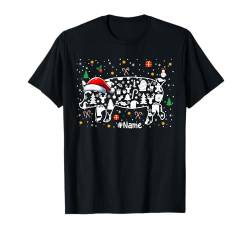 Weihnachtssymbole Weihnachtsmann Schwein niedliche Form passende Kinder Bauer T-Shirt von Farmer Christmas Costume