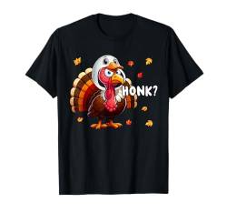 Animal Sound Thanksgiving Turkey Cosplay Goose Farmer T-Shirt von Farmer Thanksgiving Costume