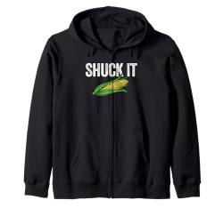 Shuck It Lustig Corn Farmer Corny Shuck It Kapuzenjacke von Farming Corn Farmer Co.