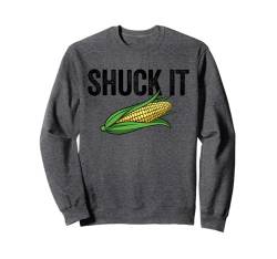 Shuck It Lustig Corn Farmer Corny Shuck It Sweatshirt von Farming Corn Farmer Co.