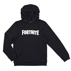 FORTNITE Jungen Hoody | Pullover | Kapuzen Pulli Größe 170 u. 176 (DE/NL/SE/PL, Numerisch, 170, Regular, Schwarz) von Fashion UK