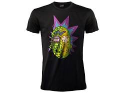 Fashion UK T-Shirt Rick And Morty Mutant Rick Shirt Schwarz Unisex Erwachsene und Jungen, Schwarz , Large von Fashion UK