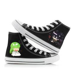 Fayeeda CC/Lelouch Lamperouge Canvas Schuhes, Anime CODE GEASS Lelouch of The Rebellion High Sneaker Schuhe, College-Stil Graffiti Freizeitschuhe von Fayeeda