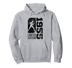 Fechter Jahrgang 1955 geboren Geburtstag Fechtsport Fechten Pullover Hoodie von Fechten Ausrüstung Geschenke Geburtstag Shirts