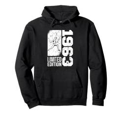 Fechter Jahrgang 1963 Geburtstag Fechtsportler Fechten Pullover Hoodie von Fechten Ausrüstung Geschenke Geburtstag Shirts