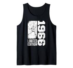 Fechter Jahrgang 1966 Geburtstag Fechtsportler Fechten Tank Top von Fechten Ausrüstung Geschenke Geburtstag Shirts