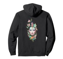 Weibliche Göttin Erde göttliche spirituelle Energie für Frauen Pullover Hoodie von Feminine Power Love Meditation Nature Mother Gift