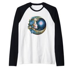 Weibliche Göttin Erde göttliche spirituelle Energie für Frauen Raglan von Feminine Power Love Meditation Nature Mother Gift