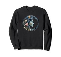 Weibliche Göttin Erde göttliche spirituelle Energie für Frauen Sweatshirt von Feminine Power Love Meditation Nature Mother Gift