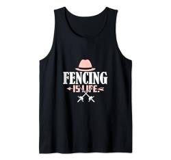 Lustiges Fecht-Trainer-Geschenk für Sie und Ihn Tank Top von Fencing Coach Fencing Lover Gift for Him and Her