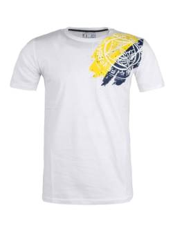 Fenerbahce Herren Tribune Shoulder Printed Logo T-Shirt von Fenerium