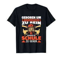 Geboren um Feuerwehrmann zu sein - Jugendfeuerwehr T-Shirt von Feuerwehr Geschenke für Jugendfeuerwehr