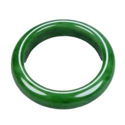 Fiednoy Damen-Jade-Armreif, echter natürlicher grüner Jade-Schmuck, zarte Textur, chinesischer Stil, Geschenk für Mutter, Ehefrau, Geliebte, 53 mm von Fiednoy