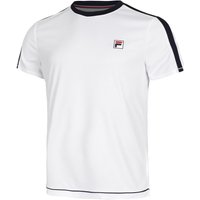 Fila Elias T-Shirt Herren in weiß, Größe: M von Fila