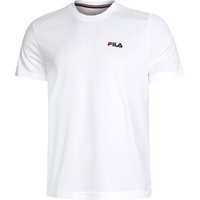 Fila Logo Small T-Shirt Herren in weiß, Größe: M von Fila