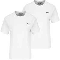 Fila T-Shirt 2er Pack Bari aus weichem Baumwollmaterial von Fila