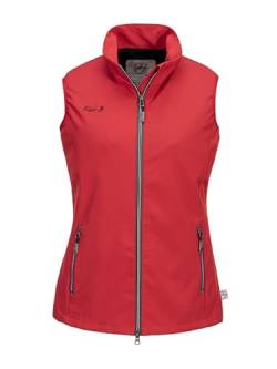 First B Damen Softshellweste Arminia, Weste, reflektierend, wasserdicht, winddicht, atmungsaktiv red 44 von First B