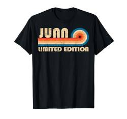 JUAN First Name Funny Retro Vintage Birthday T-Shirt von First Name Cool Given Name Gift Ideas