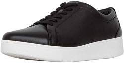 Fitflop Damen Rally Leder Sneaker, Schwarz (Black), 39 EU von Fitflop