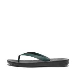 Fitflop Herren Iqushion Ergonomische Zehentrenner Sandale, Schwarz von Fitflop